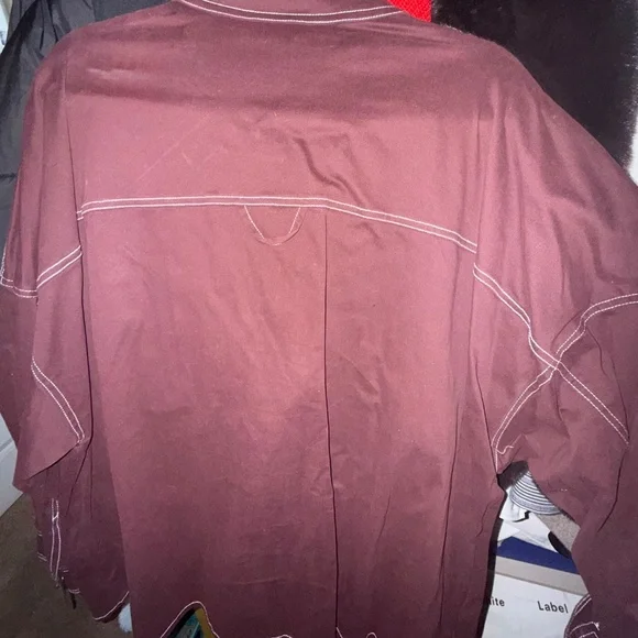 By.DYLN Vaeda Plum Jacket - Picture 2 of 4